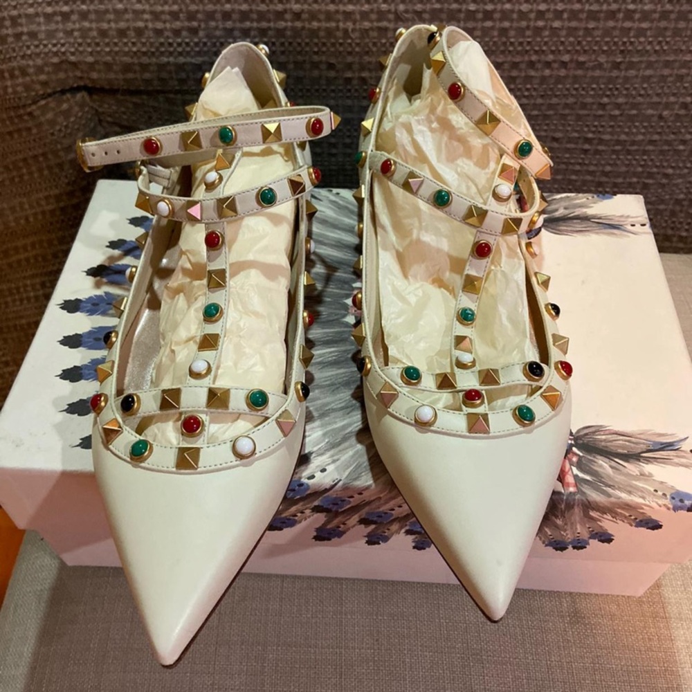 ROCKSTUD VALENTINO FLATS